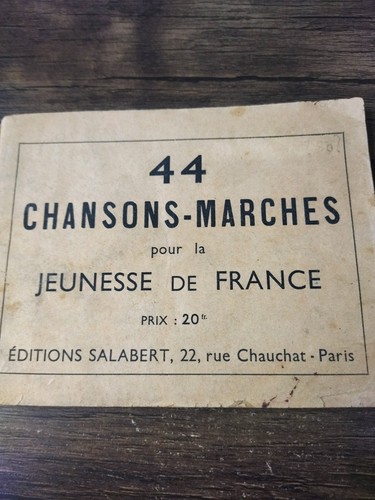 Chansons marches pour la - 44,