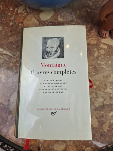 Pléiade montaigne œuvres - pléiade,