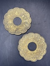 Paire De Bobèches En Bronze