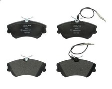 Kit de plaquettes de frein, frein à disque DELPHI pour ESPACE III 2 1998-2002