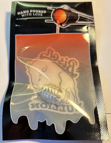 Bison bullion hand poured 2 - bison,