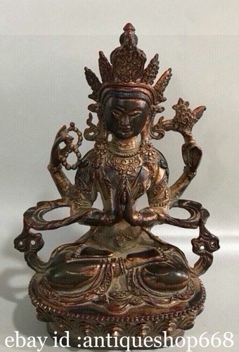 Vieux tibet bronze or - bronze,