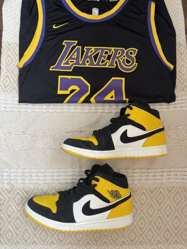 Jordan mid yellow toe - jordan, 1