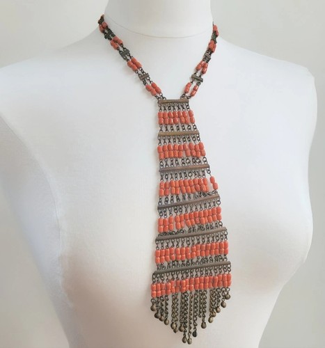 Collier cravate égyptien - collier,