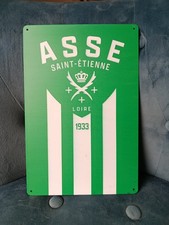 Plaque métal footbal ASSE AS