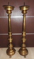 PAIRE D'ANCIEN PIQUE-CIERGES