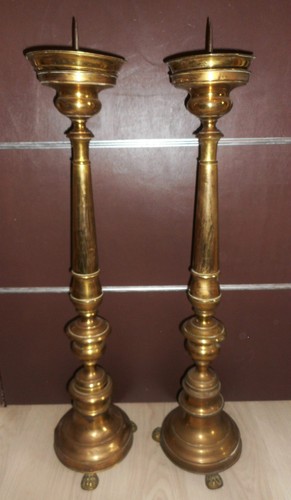 Paire ancien pique - d'ancien, pique-cierges