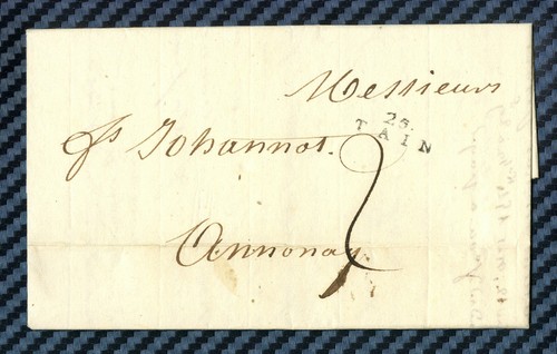 Lettre de tain - -=,