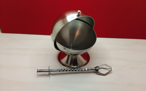 Sucrier boule ø13cm pince - sucrier,