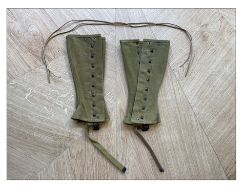 Ww2 guetres dday veste - guetres,