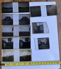 Martinique.Antilles Française. Stereo plaque verre. 4x11cm. 1912 , Militaire