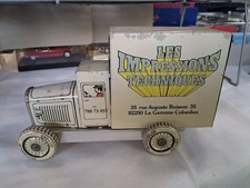 Camion CR Charles Rossignol rare pub Les impressions techniques tbe