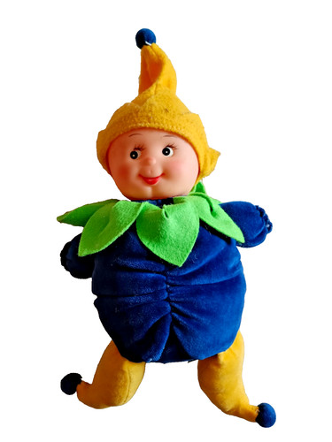 Peluche bébé poupée fruit - peluche,