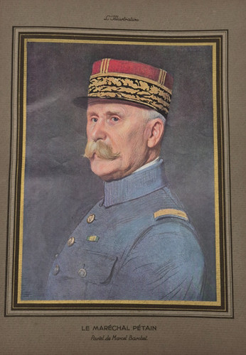 Portrait maréchal pétain - portrait,