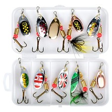 10Pcs Leurres de Pêches