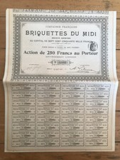 BRIQUETTES DU MIDI (C1)