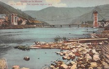 CPA 08 REVIN / PONT SUSPENDU