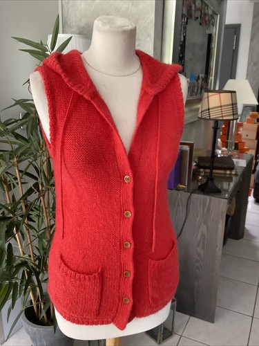 Gilet capuche sans - capuche,