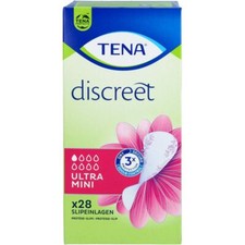 TENA LADY Discrètes Serviettes Ultra Mini 28 St PZN13857179