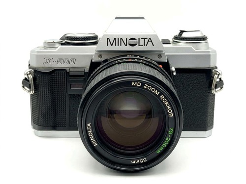 Minolta 500 argent kit - minolta, x-500