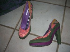 escarpins neufs desigual (36,5) 37 taille espagnole