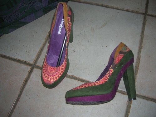 Escarpins neufs desigual - escarpins,