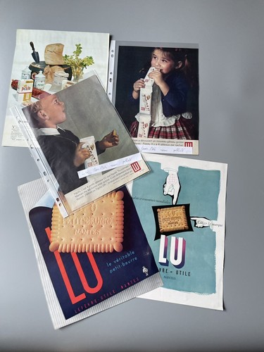 Lot publicités journal - publicités,