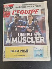 L'équipe n°23336 17/06/2018 FRANCE AUSTRALIE 2-1 Coupe du monde 2018