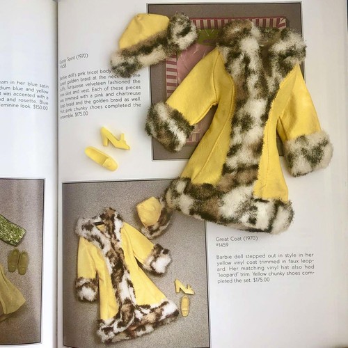 Vintage barbie yellow - vintage, leopard