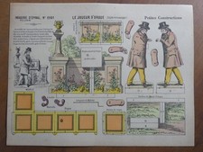 Maquette papier Joueur d'Orgue