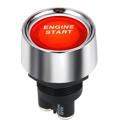 Bouton poussoir 12v démarrage - bouton,