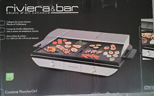 plancha électrique 2300w 50x30cm - riviera & bar