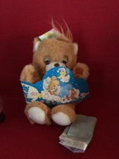 Veritable Peluche Et Sa serviette Teddy Beddy Bear 1984 REWELL état NEUF