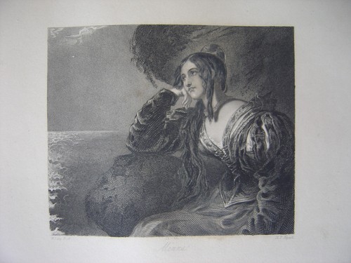 Très belle gravure - , portrait