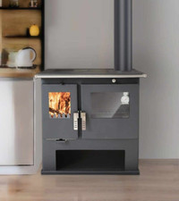 Cuisinière Poêle à Bois Verso CS 7,7kw.  EEK- A +