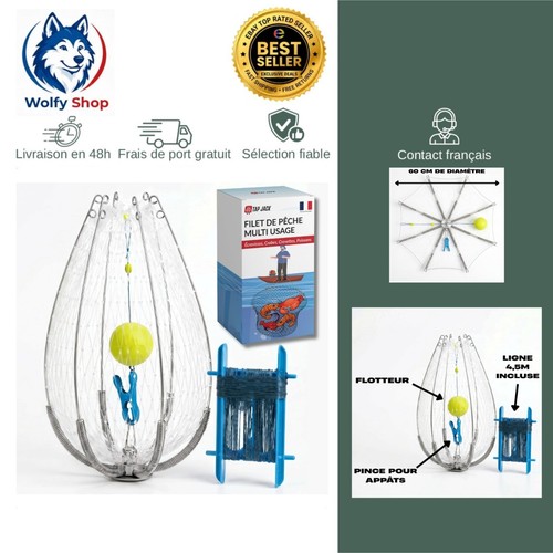 Nasse pêche pliable cm - de,