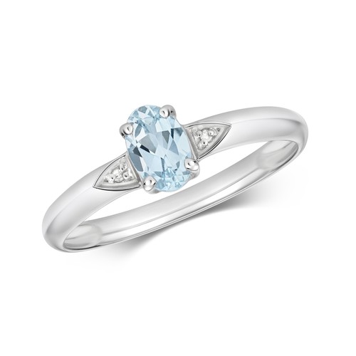 Bague solitaire femme blanc - solitaire, or