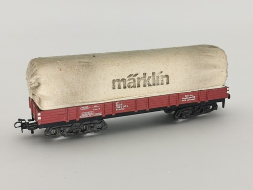 Märklin wagon plat bâché - ho,