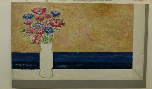 Peinture huile sur toile - huile,