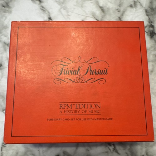 Trivial pursuit rpm edition - trivial,