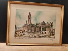 GRAVURE Signé BARDAY Lille