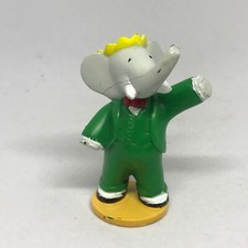 ANCIENNE FIGURINE PVC OU PLASTIQUE REF0919 LE ROI BABAR 
