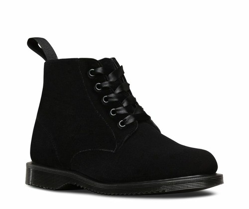 Martens trou laine noir - laine,