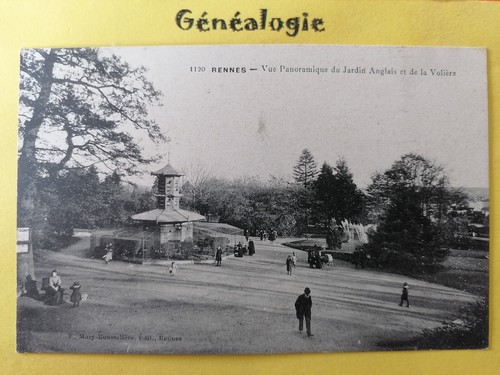 Carte postale ancienne - postale, rennes