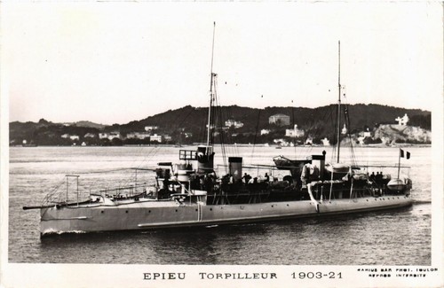 Cpa epieu torpilleur - ak,