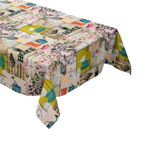 Nappe toile cirée - toile, cm