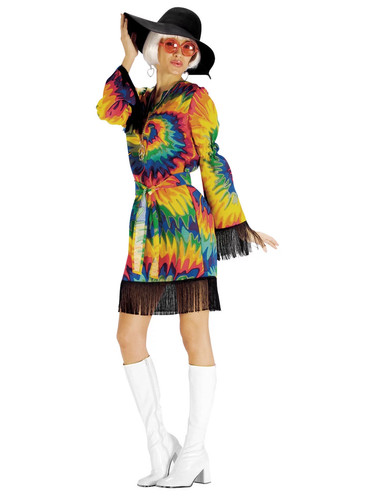 Robe batik hippie - ,