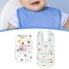 Lot de 8 bavoirs à volants