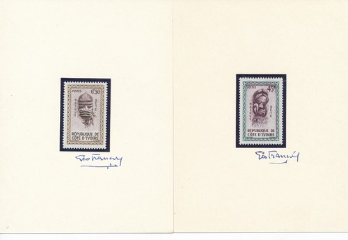 Cote ivoire timbres de - d'ivoire,