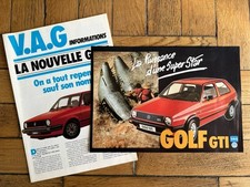 Catalogue Brochure De Vente Volkswagen Golf 2 GTI Lot